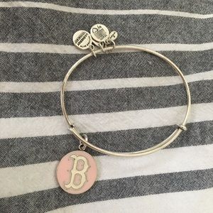 Silver Boston Redsox Bracelet